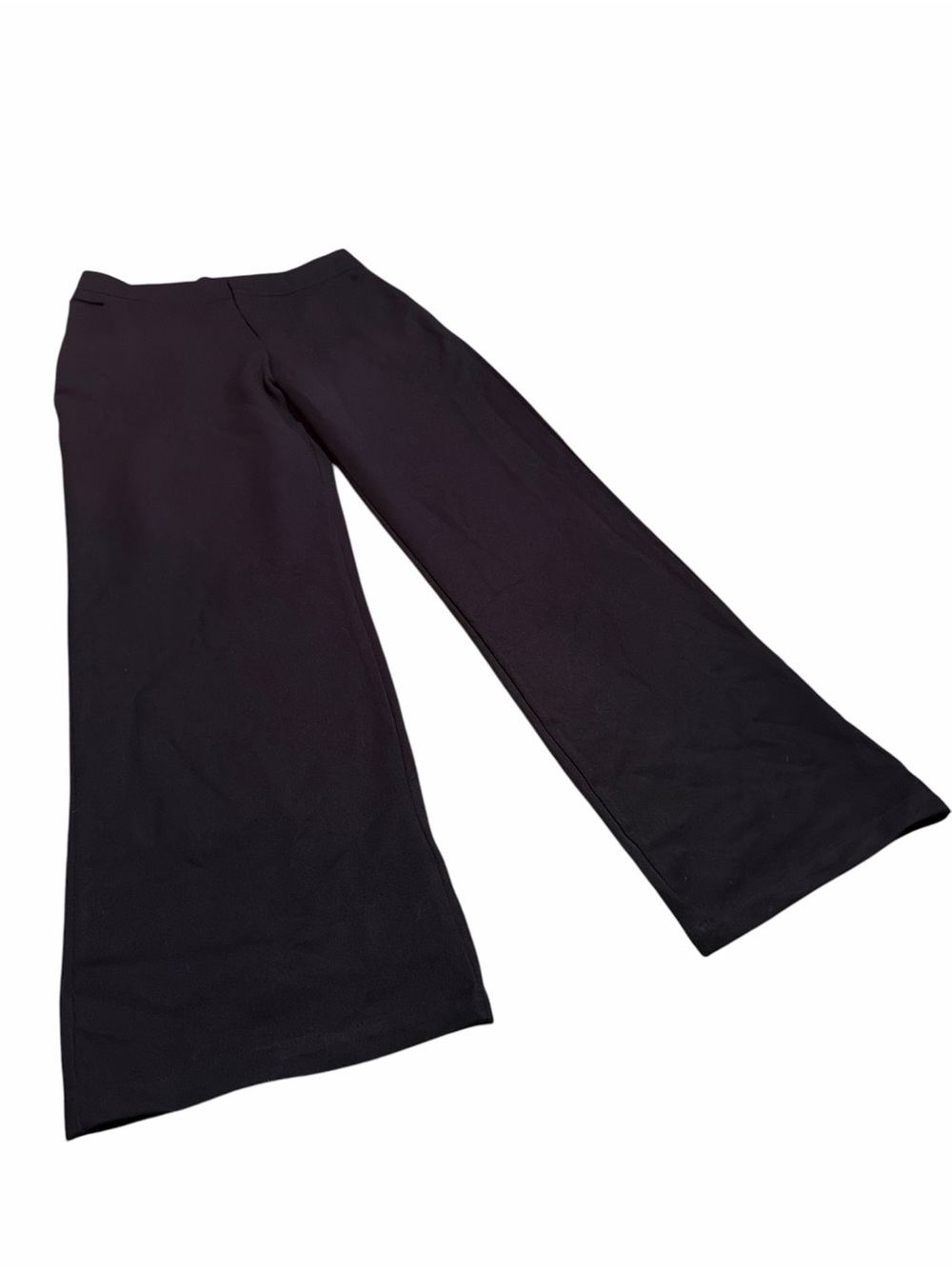 White Fox Boutique Black Straight Leg Pants Size Medium 32” Inseam - Picture 3 of 7